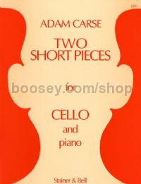 2 Short Pieces for Cello & Piano