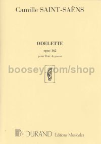 Odelette, op. 162 - flute & piano
