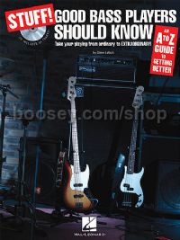 Stuff! Good Bass Players Should Know A-z (Book & CD)