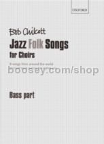 Jazz Folk Songs For Choirs (jazz-trio accompaniment Double Bass part)