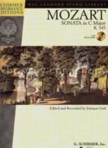 Sonata K545 Cmajor ("Sonata Facile") (Book & CD)