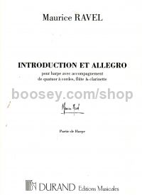 Introduction & Allegro - harp part