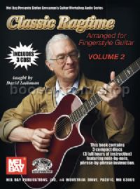 Classic Ragtime Vol.2 Fingerstyle Guitar (Bk & CDs)
