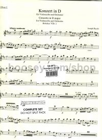 Concerto for Cello in D Major, Hob.VIIb:2 (Wind Set)