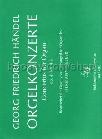 Concertos for Organ, Book II, Op.4 HWVs 292-294