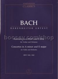 Concerto For Violin In E, BWV 1042 (Study Score)