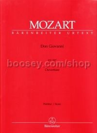 Don Giovanni (overture) (k 527)(urtext)