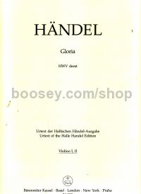 Gloria, HWV Deest (Violin Parts)