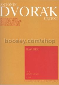 Mazurka in E Minor for Violin & Piano, Op.49