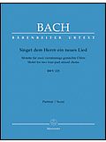 Motet No.1 "Singet Dem Herrn Ein Neues Lied", BWV 225 (Wind Set)