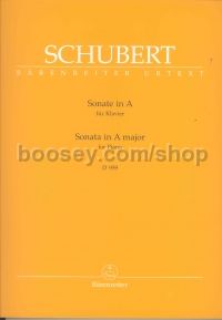 Sonata in A (D959) (Urtext) 