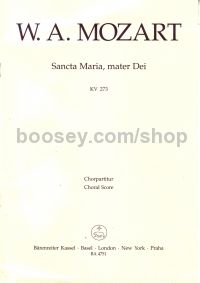 Sancta Maria mater Dei (k 273) (urtext) (l