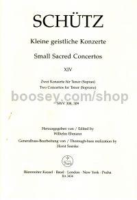 Short Sacred Concertos Book 14 O Jesu nomen