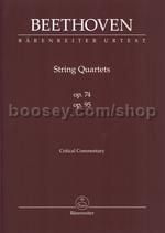 String Quartets Opp.74 & 95 (Critical Commentary)