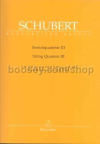 String Quartets vol.3 (d 74 d 87 {op P