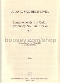 Symphony No. 1 in C Major, Op.21 (Viola Part)