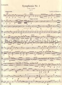 Symphony No. 1 in C Major, Op.21 (Cello Part)