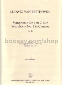 Symphony No. 1 in C Major, Op.21 (Double Bass Part)