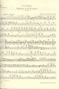 Symphony No.40 In G Minor (k 550) (urtext) Wind Set