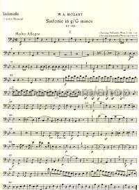 Symphony No.40 In G Minor (k 550) (urtext) Cello Part