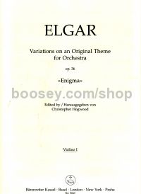 Enigma Variations, Op.36 (Violin I Part)