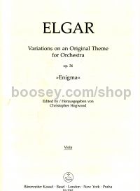 Enigma Variations, Op.36 (Viola Part)