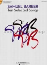 Ten Selected Songs low Voice (Book & CD)