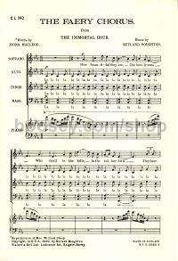 Faery Chorus SATB & Piano