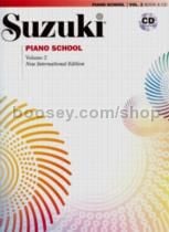 Suzuki Piano School Vol.2 Book & CD (Revised Edition)