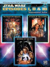 Star Wars Episodes I - Iii viola/piano (Book & CD)