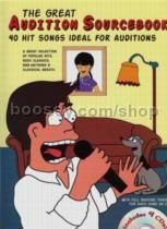 Great Audition Sourcebook 40 Hit Songs Bk/4 CDs