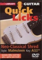 Quick Licks Malmsteen Neo-classical Shred a DVD