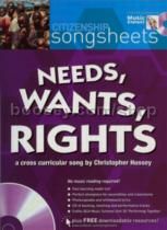 Needs Wants Rights (Book & CD) Citizenship Songsheets