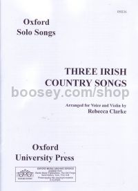 Three Irish Country Songs