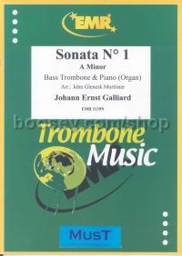 Sonata No1 In A Min Bass Trombone