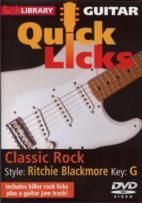 Quick Licks Ritchie Blackmore Classic Rock DVD