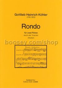 Rondo op. 45 - 2 Flutes (score)