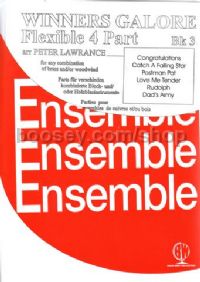 Winners Galore Flexible 4pt Book 3 Brass/Woodwind Quartet
