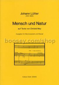 Man and Nature - Mezzo-Soprano & Piano