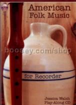 American Folk Music for recorder (Book & CD)