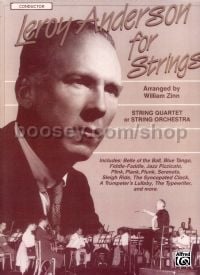 Leroy Anderson For Strings conductor score