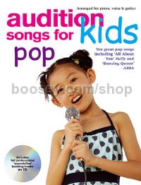 Audition Songs For Kids Pop (Book & CD)