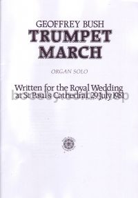 Trumpet March organ