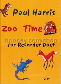 Zoo Time for recorder duet