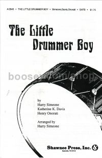 Little Drummer Boy SATB & Piano