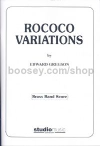 Rococo Variations brass band score
