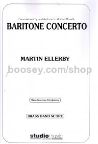 Baritone Concerto brass band score