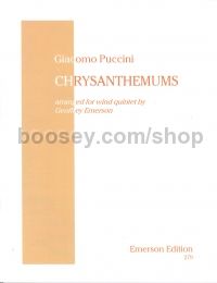 Chrysanthemums arr. for Wind Quintet by Emerson
