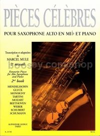 Pieces Celebres Book 2 alto saxophone & piano