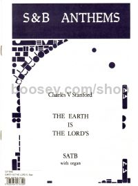 Earth Is The Lord's SATB & organ